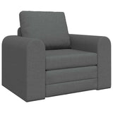 Sofa Bed Dark Grey 98 x 71 x 83 cm Fabric 4106656