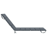 Sunlounger Cushion GEMERT 100% Polyester Blue 200 x 80 x 3 cm 948563