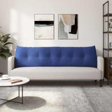 Back Pillow Police Blue 180 x 24 x 50 cm Velvet 42014585