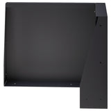Retaining Wall 2 pcs 50 x 50 x 50 cm Steel Black 8015228
