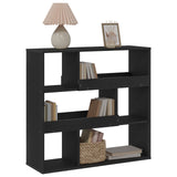 Book Shelf Black Oak 100 x 33 x 94.5 cm Engineered Wood 8004695