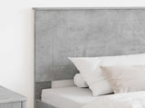 Headboard Concrete Grey 100 cm Engineered Wood 887685