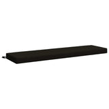 2-Piece Bench Cushions SOEST 2 pcs 100% Polyester Black 949849