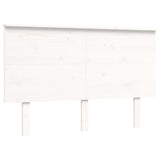 Bed Frame without Mattress White 120x200 cm Solid Wood 3195217