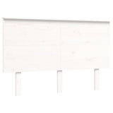 Bed Frame without Mattress White 140x200 cm Solid Wood Pine 3193402