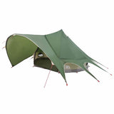Teepee Tent 3-Person Green and Grey 312 x 312 x 197 cm 42004008
