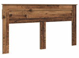 Bed Frame with Headboard Old Wood 140 x 190 cm Engineered Wood 3409985