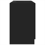 Sink Cabinet Black 78x37x59 cm Engineered Wood 848116