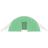 Greenhouse with Steel Frame Green 12 m 6x2x2.85 m 364089