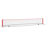 Tennis Net Folding Black and Red 595 x 90.5 x 87 cm Polyester 42012863