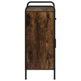 Sideboard Smoked Oak 40 x 33 x 80.5 cm Engineered Wood 8013808