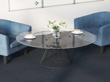 Carpet Tile Blue Grey 50 x 50 cm 20 pcs PP and Bitumen 42032454