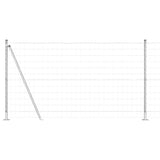 Welded Wire Fence with Concrete Base 25 x 1.2 m 3351037