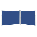 Retractable Side Awning Blue 140x1000 cm 48488