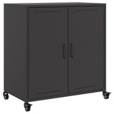 Sideboard Black 68x39x72 cm Steel 846656