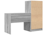 Desk with Drawer with Shelf with Storage 2 pcs Grey Sonoma 3337310