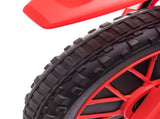12V Kids Electric Motorcycle Ride-On, with Training Wheels, for Ages 3-6 Years - Red T3398P348284