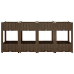 Raised Bed 160x40x71 cm Polypropylene 316522