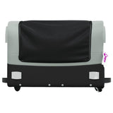 Bike Trailer Black and Grey 45 kg Iron 94042