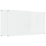 Kitchen Backsplash 2 pcs Transparent 110 x 60 cm Tempered Glass 3415490