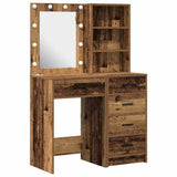 Dressing Table 2 pcs Brown 50 x 41 x 135 cm Engineered Wood 3334207