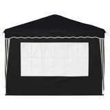 Pop-up Party Tent 288 x 288 x 245 cm Anthracite Oxford Fabric 42019759