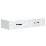 Wall-Mounted Side Table Wall-mounted White 87.5 x 34.5 x 17 cm 898665