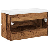 Sink Cabinet with Built-in Basin Old Wood 3328923