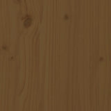 Garden Planter Honey Brown 82.5x40x39 cm Solid Wood Pine 825257