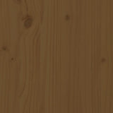 7 Piece Garden Bar Set Honey Brown Solid Wood Pine 3157754