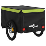 Bike Trailer Black and Green 45 kg Iron 94116