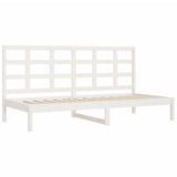 Day Bed without Mattress White 90x200 cm Solid Wood Pine 3108203