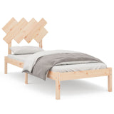 Bed Frame without Mattress 90x200 cm Solid Wood 3104853