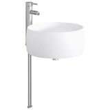 Bathroom Wash Basin Chrome 38.5 x 38.5 x 16 cm Metal 890238