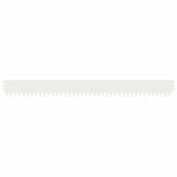 Lawn Edging 20 pcs 103 x 10 cm Steel White 8008425