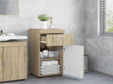 Bathroom Cabinet Set TULUM Sonoma Oak 37 x 31.5 x 82 cm 880343
