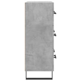 Sideboard Concrete Grey 69.5x34x90 cm Engineered Wood 827880