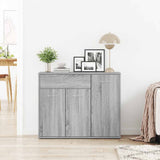 Sideboard Grey Sonoma 88x30x70 cm Engineered Wood 815367