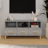 TV Cabinet Grey Sonoma 102x36x50 cm Engineered Wood 817496