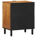 Bedside Cabinet Brown 50 x 33 x 60 cm Solid Acacia wood 4017764