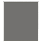 Roller Blind Blackout Grey 125x175 cm Fabric Width 121.6 cm Polyester 4011159