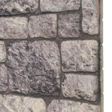 ZNTS 3D Wall Panels with Light Grey Brick Design 10 pcs EPS 149586