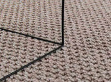Indoor Rug LUGO Cream and Taupe 120 cm Polyester 42022710