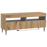 LED TV Cabinet Artisan Oak Engineered Wood 896554