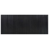 Room Divider Black Width 400 cm Height 165 cm Bamboo 376997