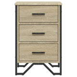 ZNTS Bedside Cabinet Sonoma Oak 40x41x60 cm Engineered Wood 848525