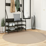 Rug HUARTE Short Pile Soft and Washable Sand 160 cm 375068