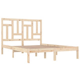 Bed Frame without Mattress 120x200 cm Solid Wood Pine 3104538