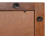 Bathroom Mirror Acacia Brown Finish 50 x 70 x 2.5 cm 4017931