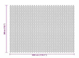 Tent Carpet Anthracite 3x3 m 4008451